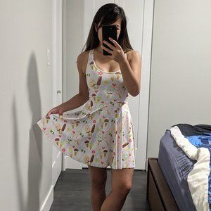 Blackmilk You Scream Ice Cream Skater Dress XS
